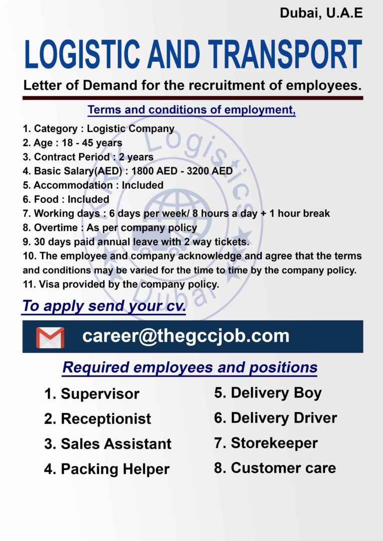 Jobs In Dubai
